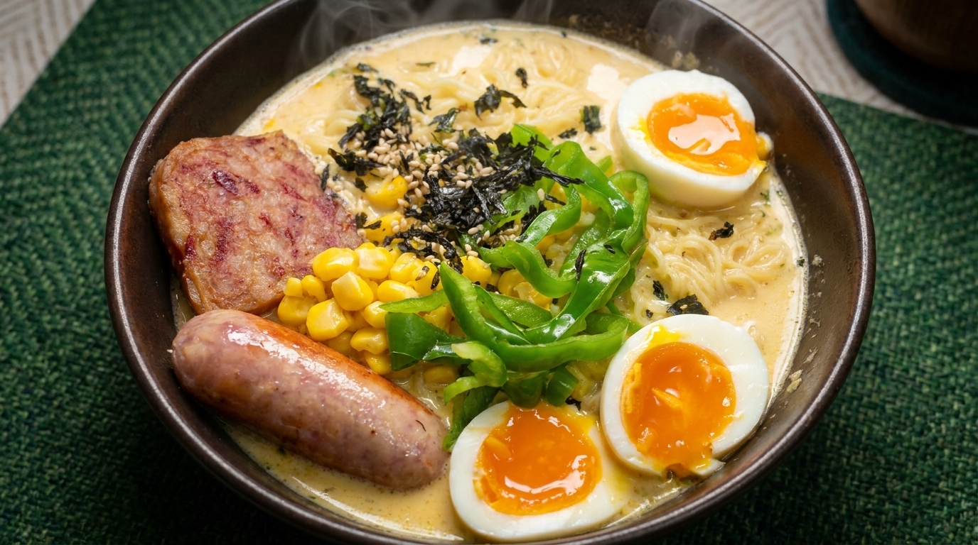 Ramen Istantaneo Cremoso (Il Trucco della Maionese Kewpie)