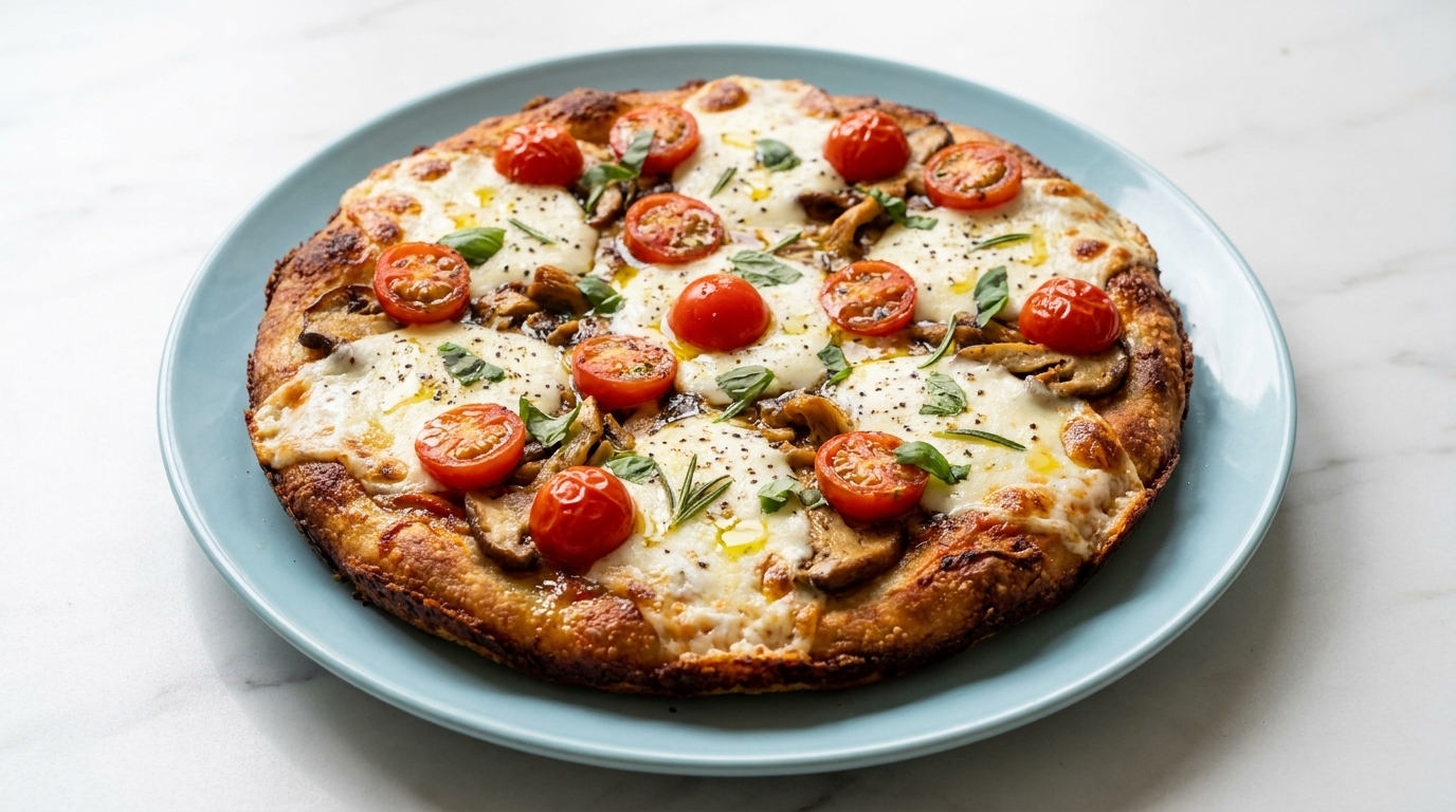 Pizza in padella fatta in casa