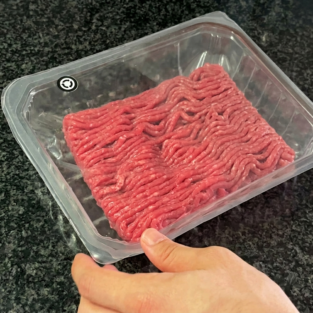 Wonton crudi aggiunti a una pentola dacqua bollente contenente polpette.