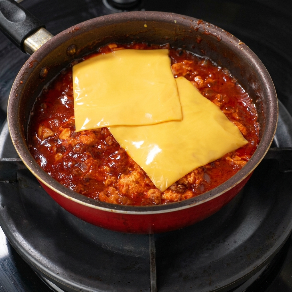 Una padella a riposo sul fornello spento con il coperchio di vetro sopra.