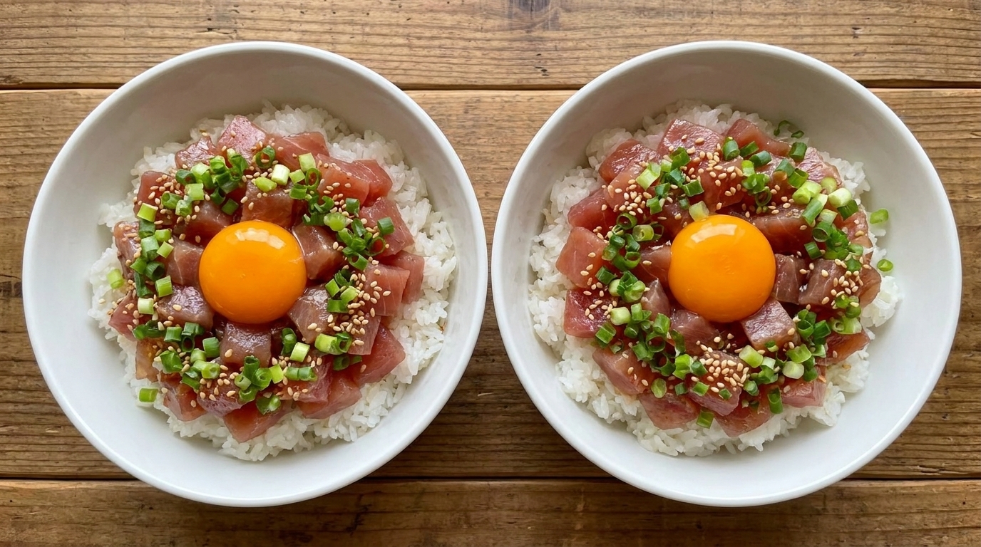 Classica Ciotola di Riso con Tonno (Maguro Don)