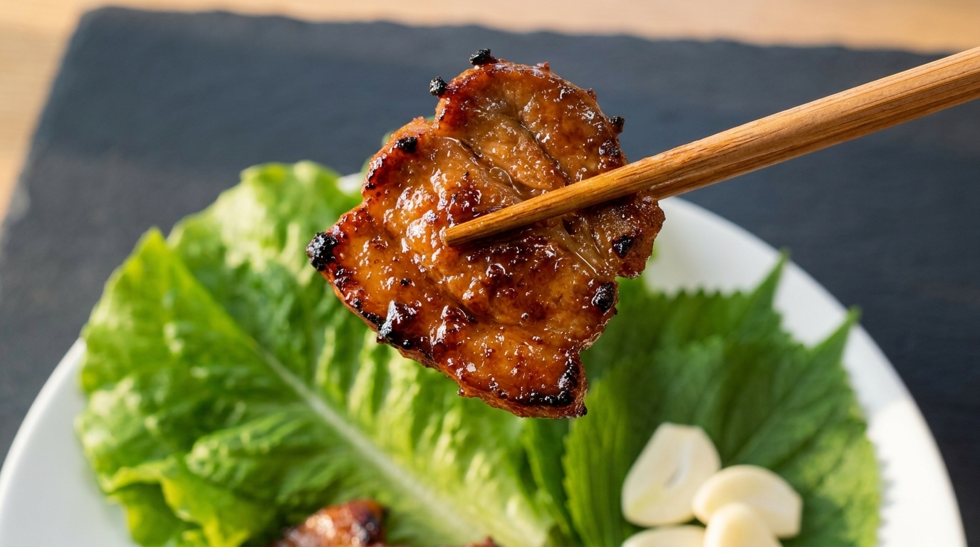 Maiale Coreano Marinato alla Griglia (Dwaeji Bulgogi)
