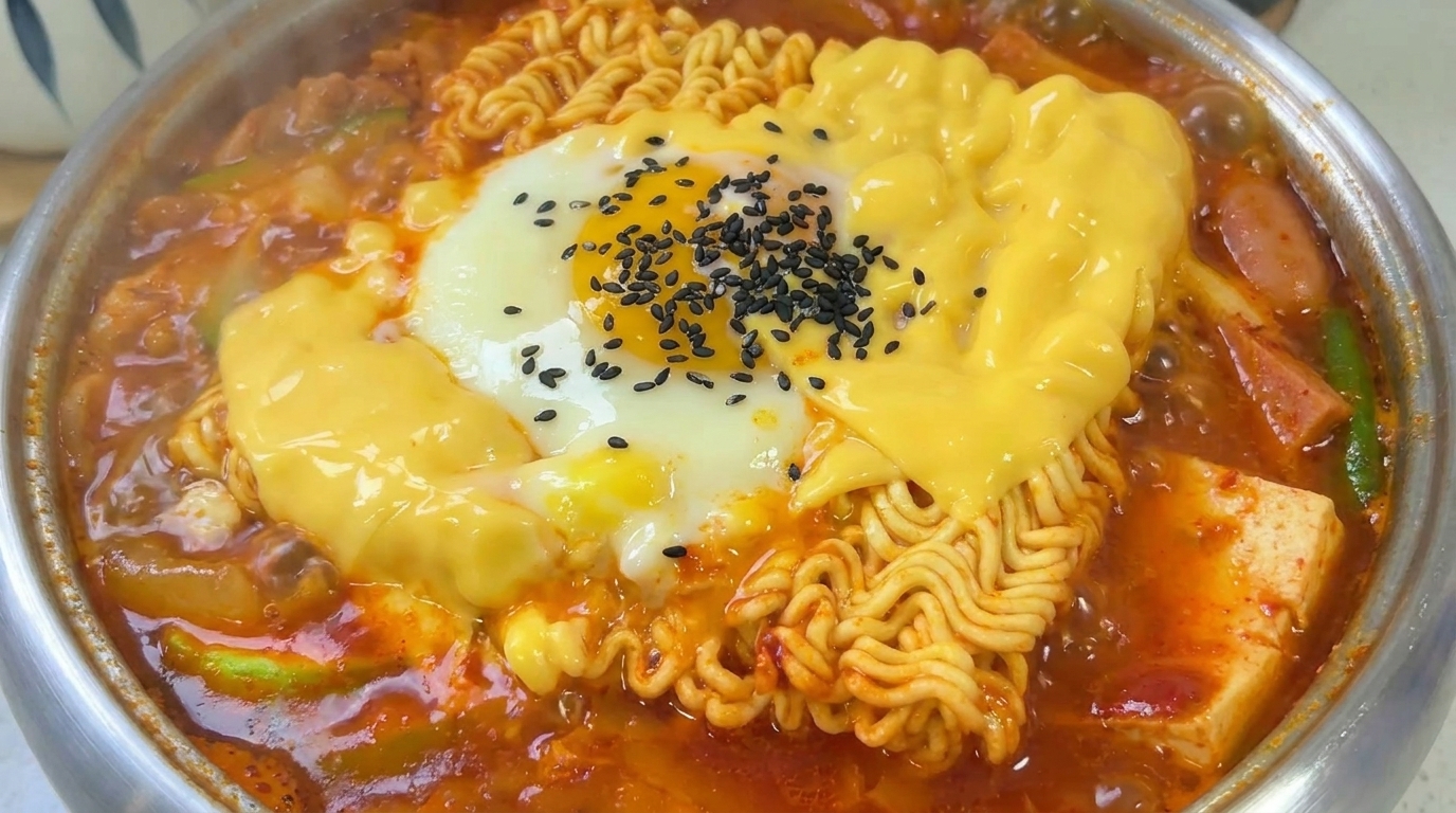 Classico Budae Jjigae Coreano (Stufato dell'Esercito)