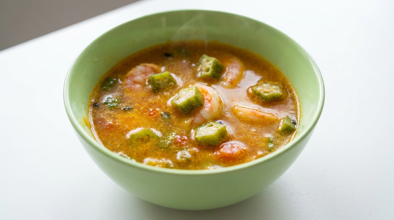 Zuppa Piccante di Okra del Deserto (Ricetta di Stardew Valley)