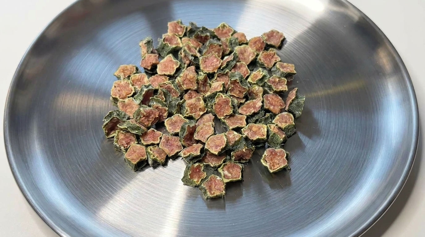 Snack a Stella Fatti in Casa con Okra e Pollo per Animali