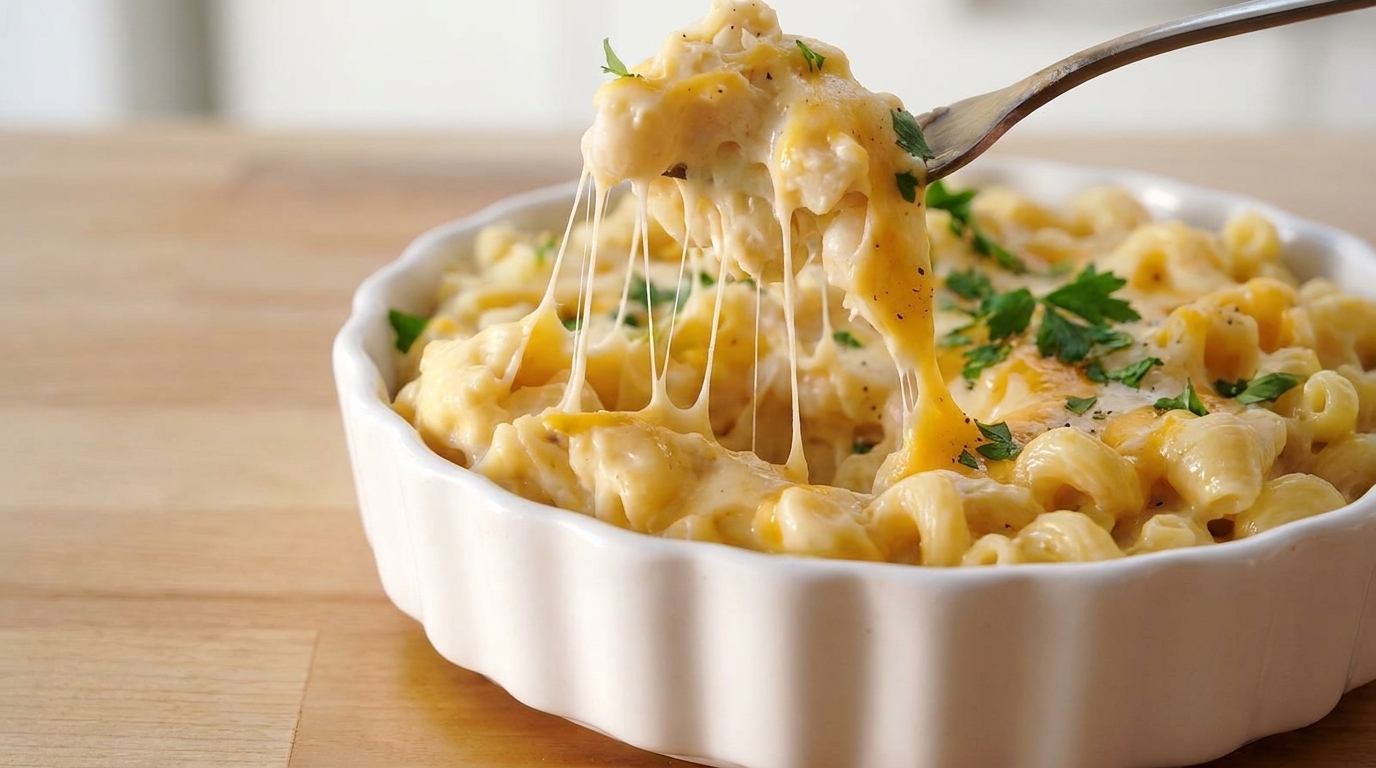 Fusilli Cremosi ai Formaggi in Padella