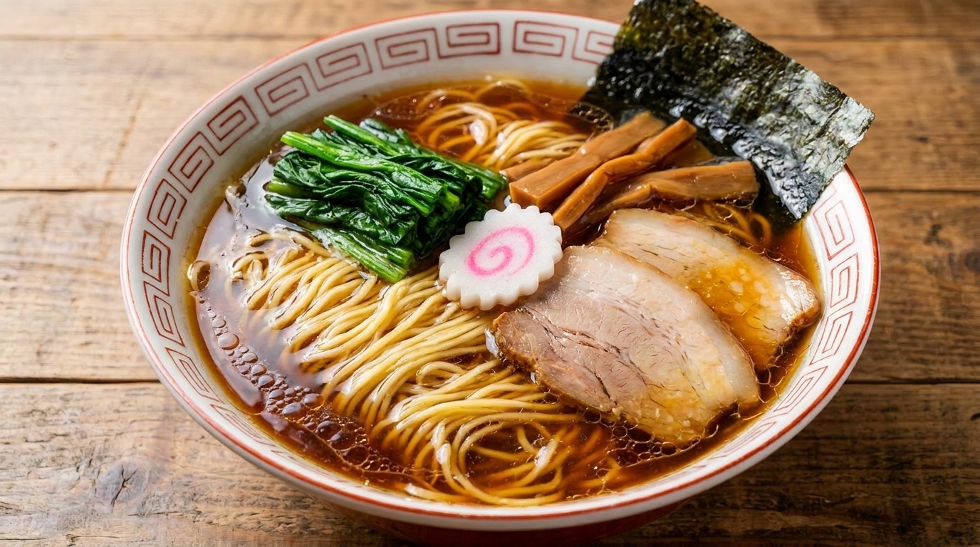Autentico Shoyu Ramen Giapponese