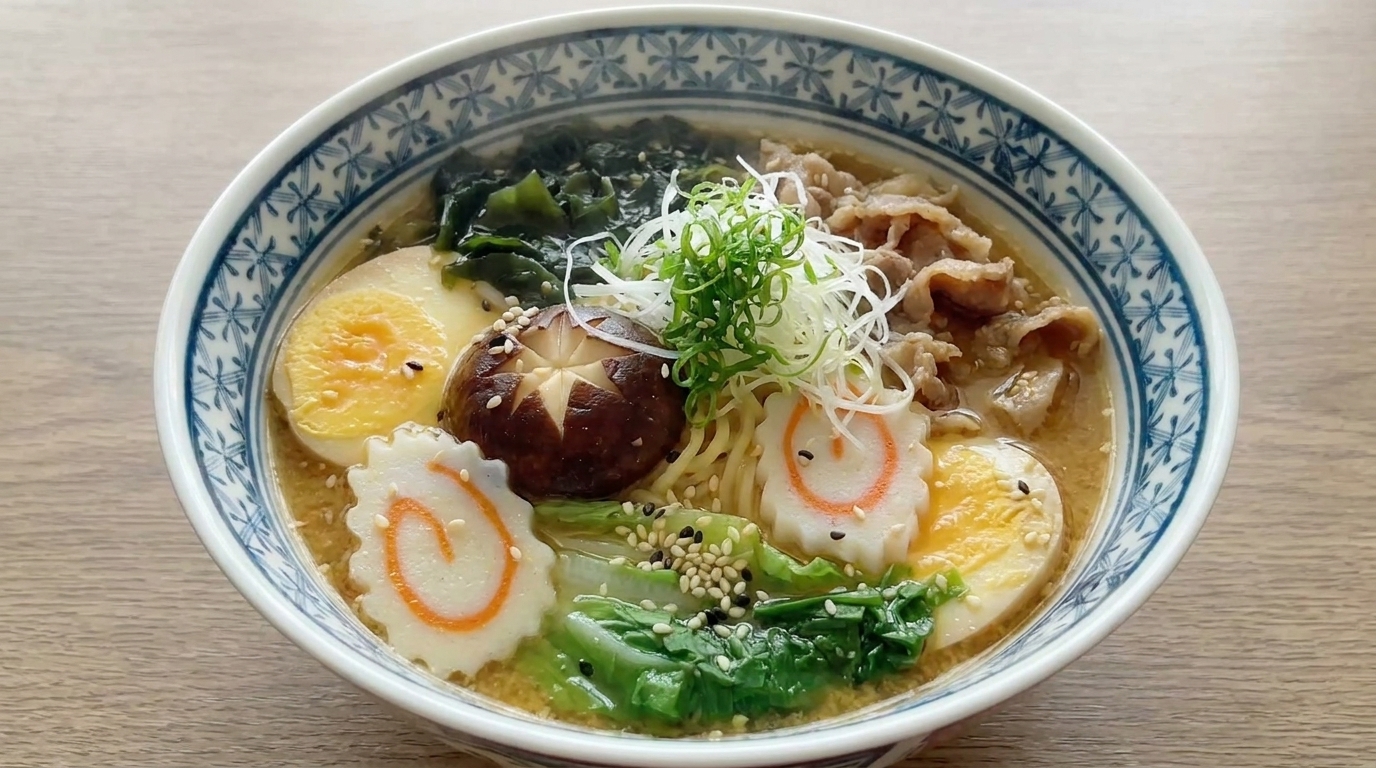 Ramen al Miso: L'Autentica Ricetta Giapponese dal Brodo Ricco