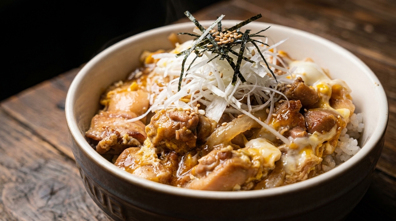 Oyakodon Tradizionale: La Ricetta Giapponese di Pollo e Uova