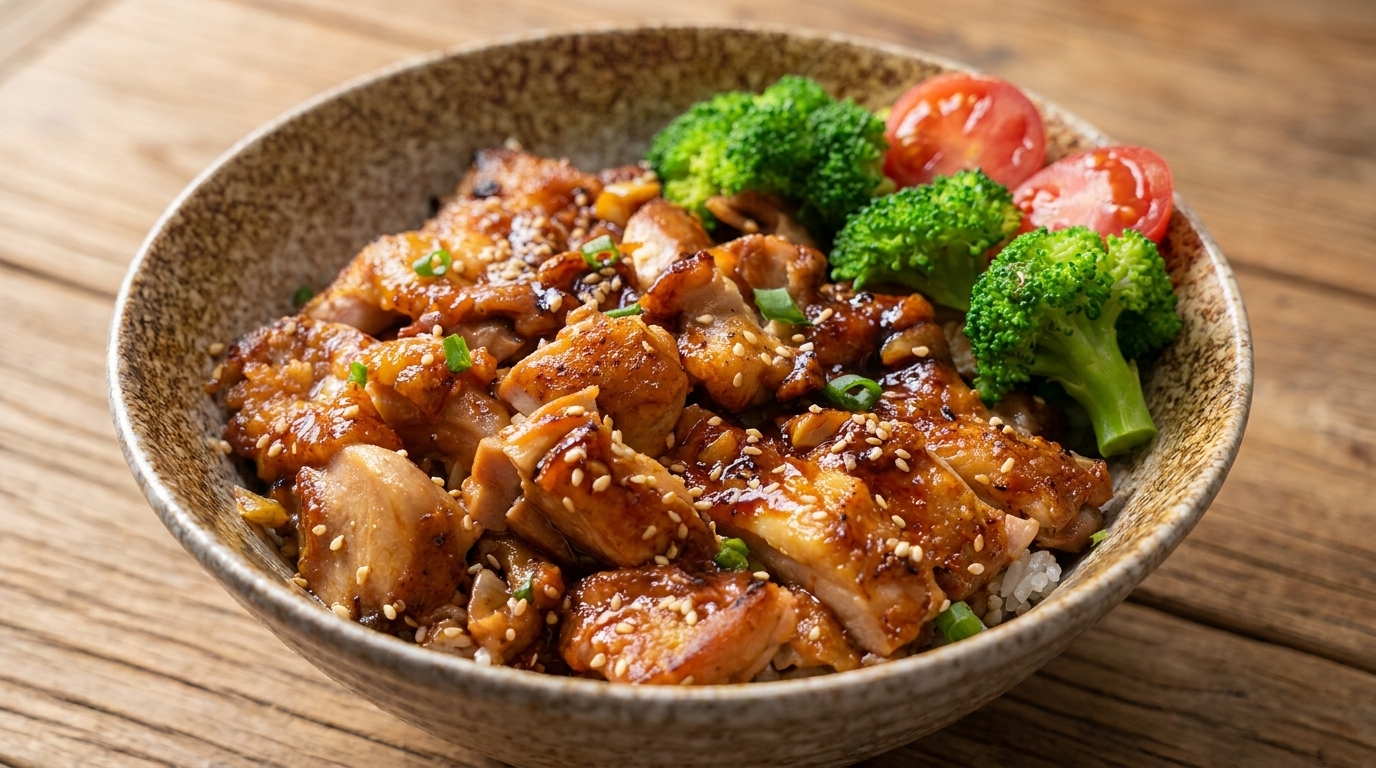 Pollo Teriyaki Facile: La Ricetta del Donburi come al Ristorante