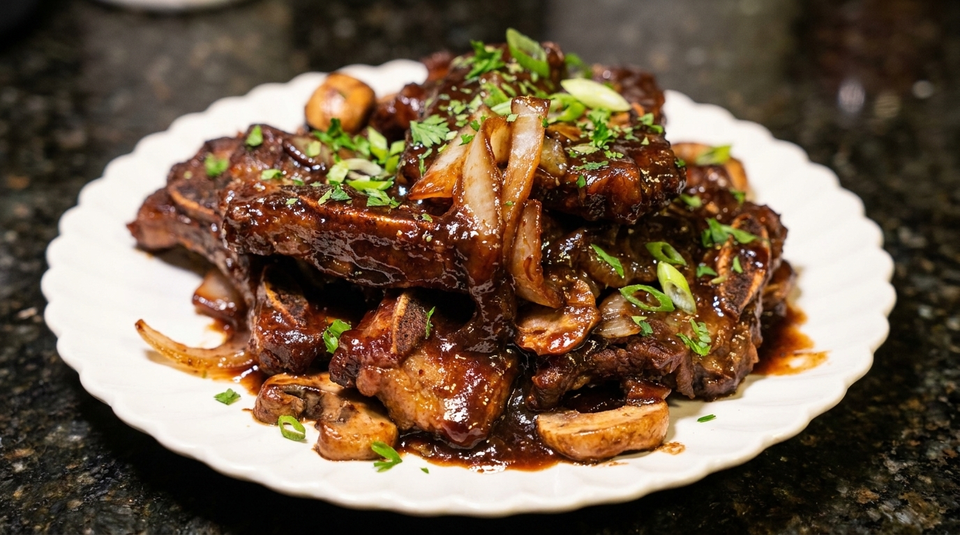 Costolette di Manzo Coreane (Galbi) Veloci in 20 Minuti