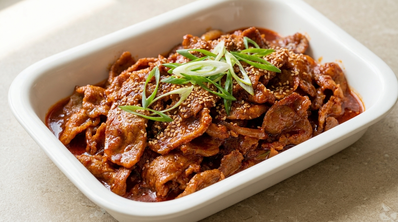 Maiale Saltato Piccante Coreano (Jeyuk-bokkeum)