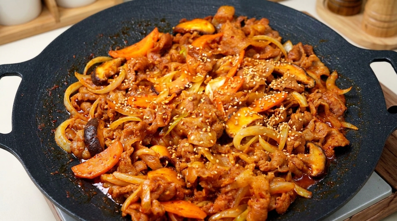Pancetta di Maiale Piccante alla Coreana (Jeyuk Bokkeum)