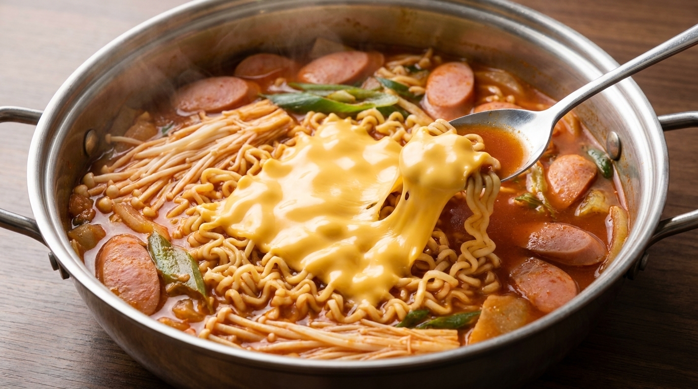 Budae Jjigae: La Ricetta Originale dello Stufato dell'Esercito Coreano