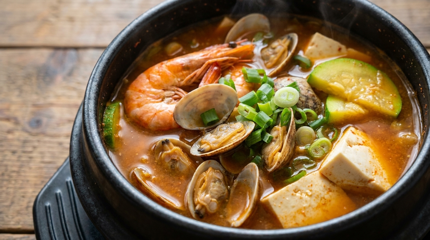 Haemul Doenjang-jjigae: Lo Stufato di Mare Piccante della Corea