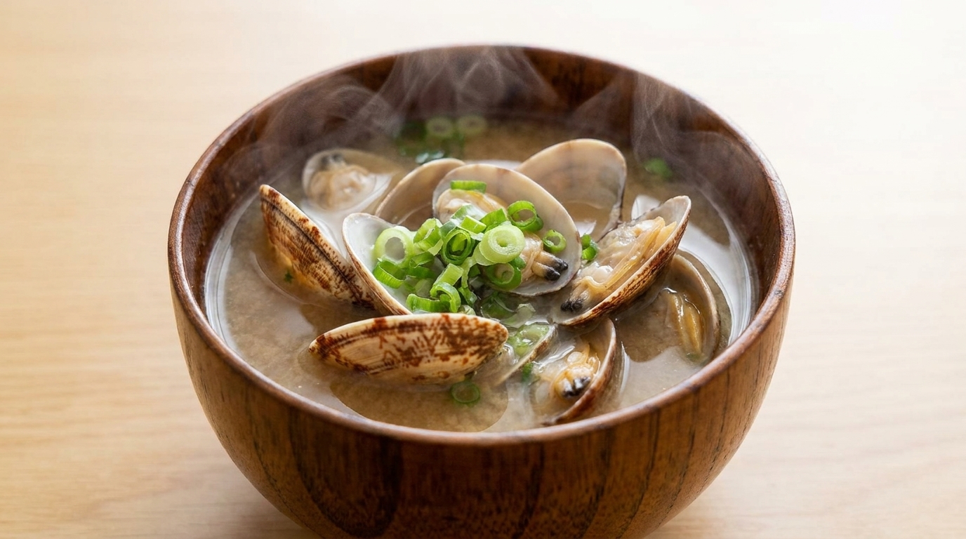 Zuppa di Miso con Vongole Autentica (Asari Miso Soup)