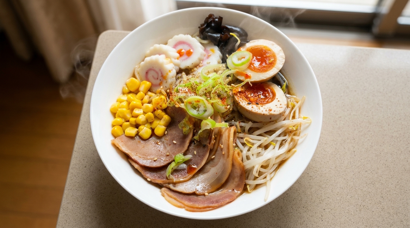 Ramen Shoyu Fatto in Casa Facile
