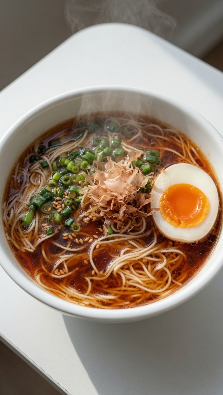 Ramen veloce alla salsa di soia