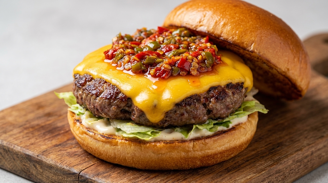 Salsa Burger Piccante al Peperoncino Affumicato