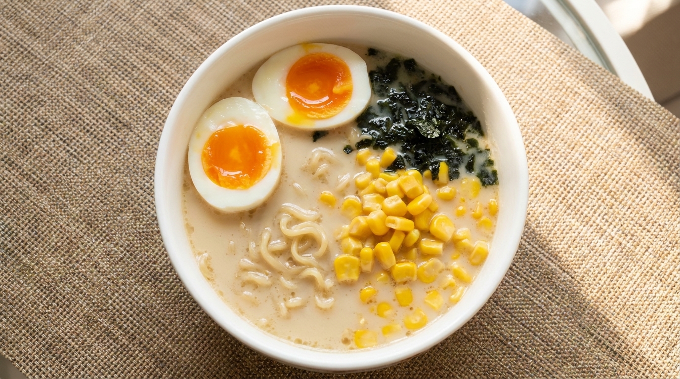 Hack per Ramen Tonkotsu Istantaneo in Stile Ristorante