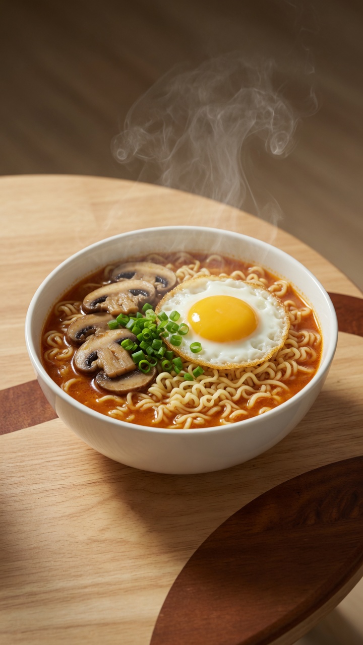 Noodles Istantanei al Brodo di Teste di Gambero