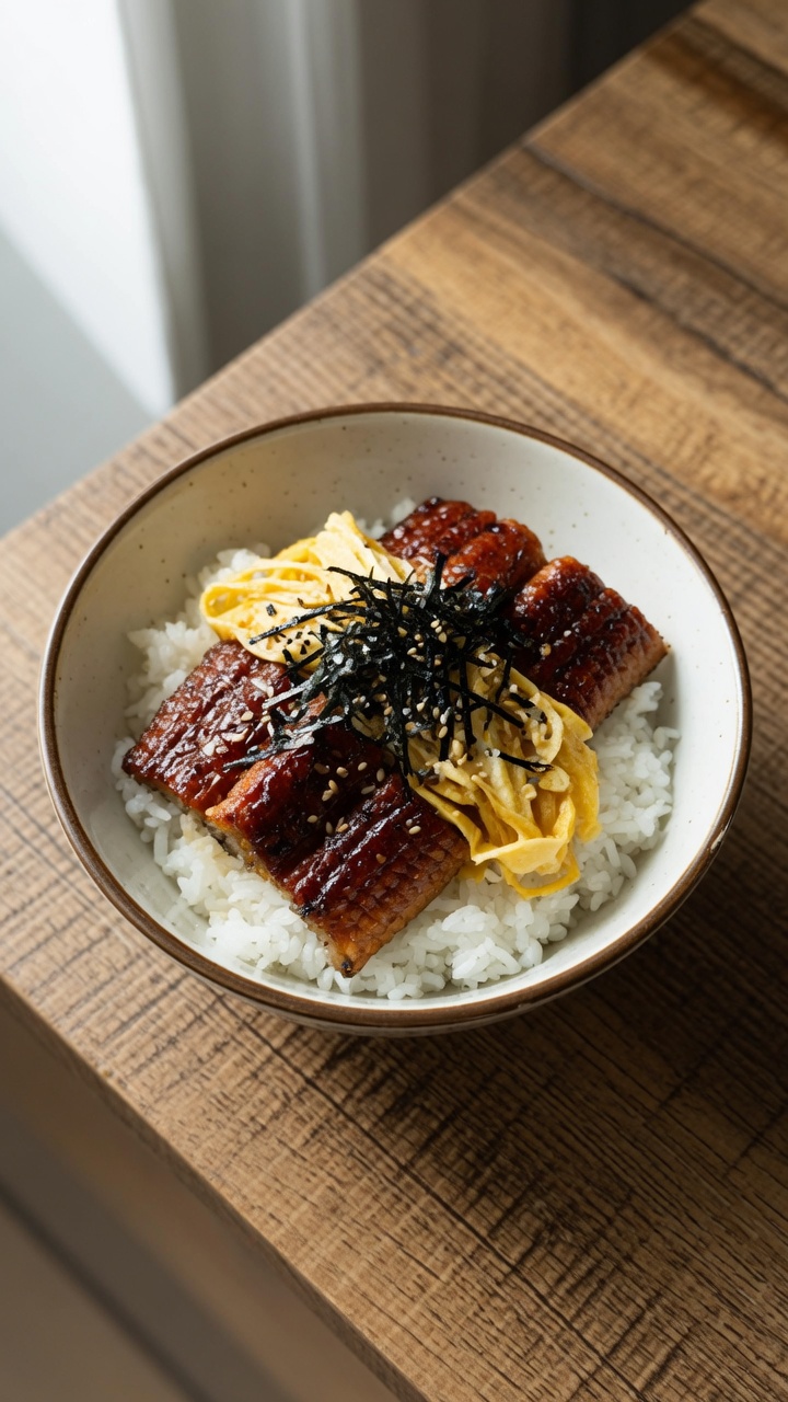 Classic Unagi Don (Ciotola di riso con anguilla grigliata)