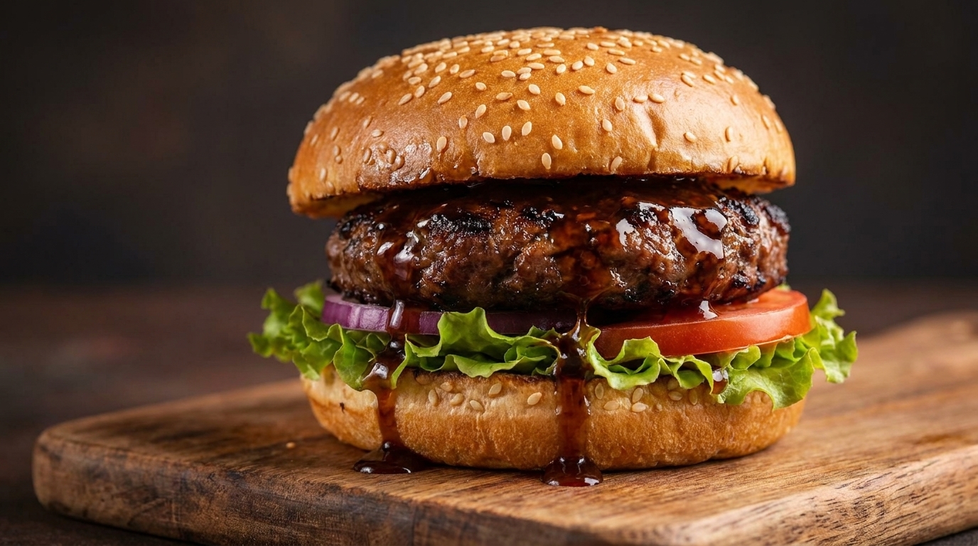 Burger Teriyaki Fatto in Casa