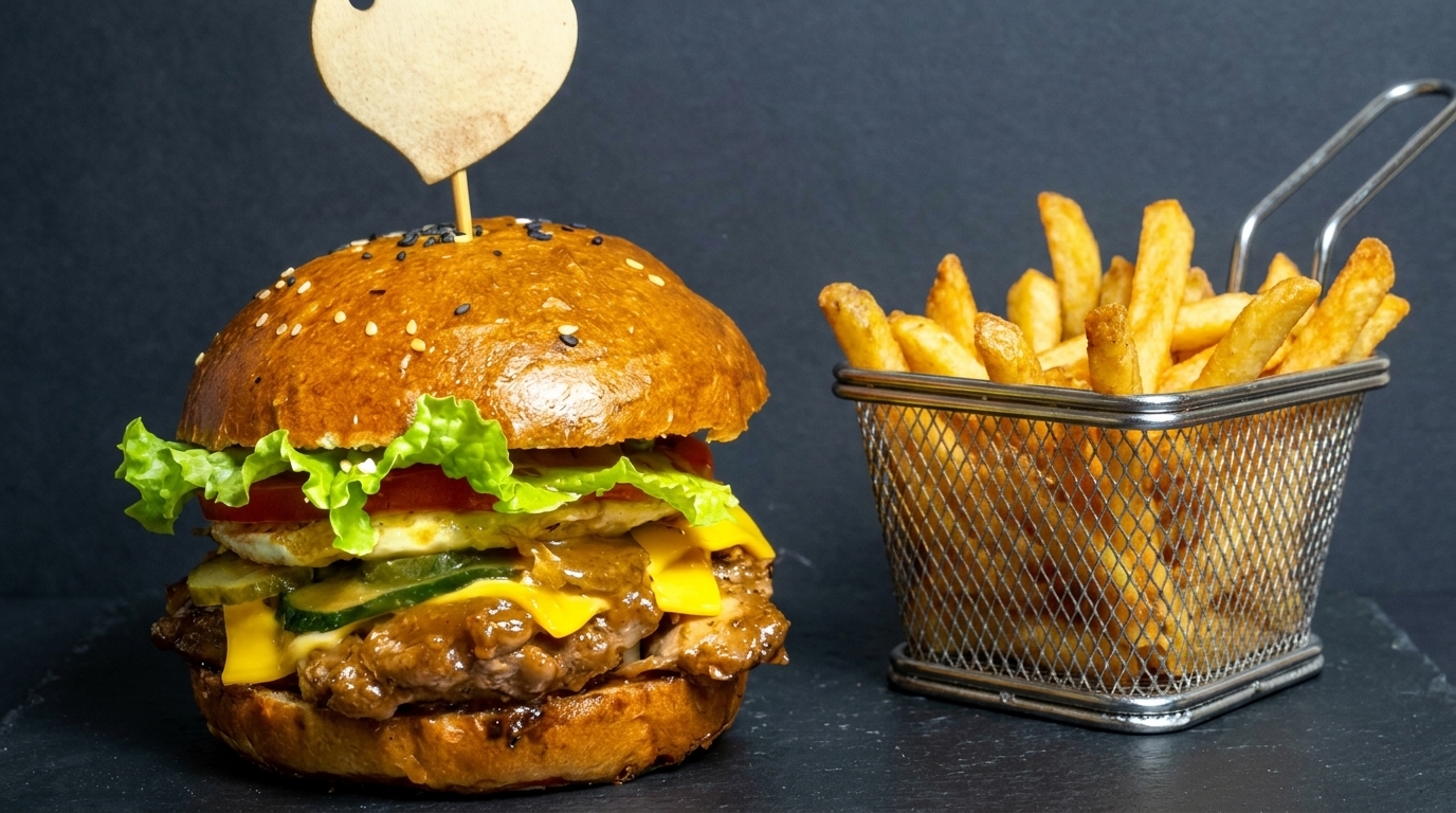 Hamburger Gourmet di Sovracoscia di Pollo Teriyaki