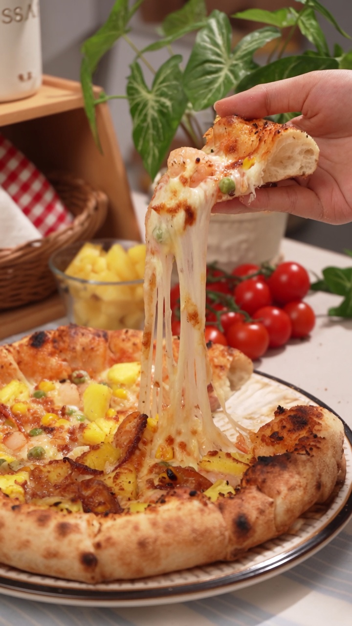 Pizza hawaiana fatta in casa 2.0
