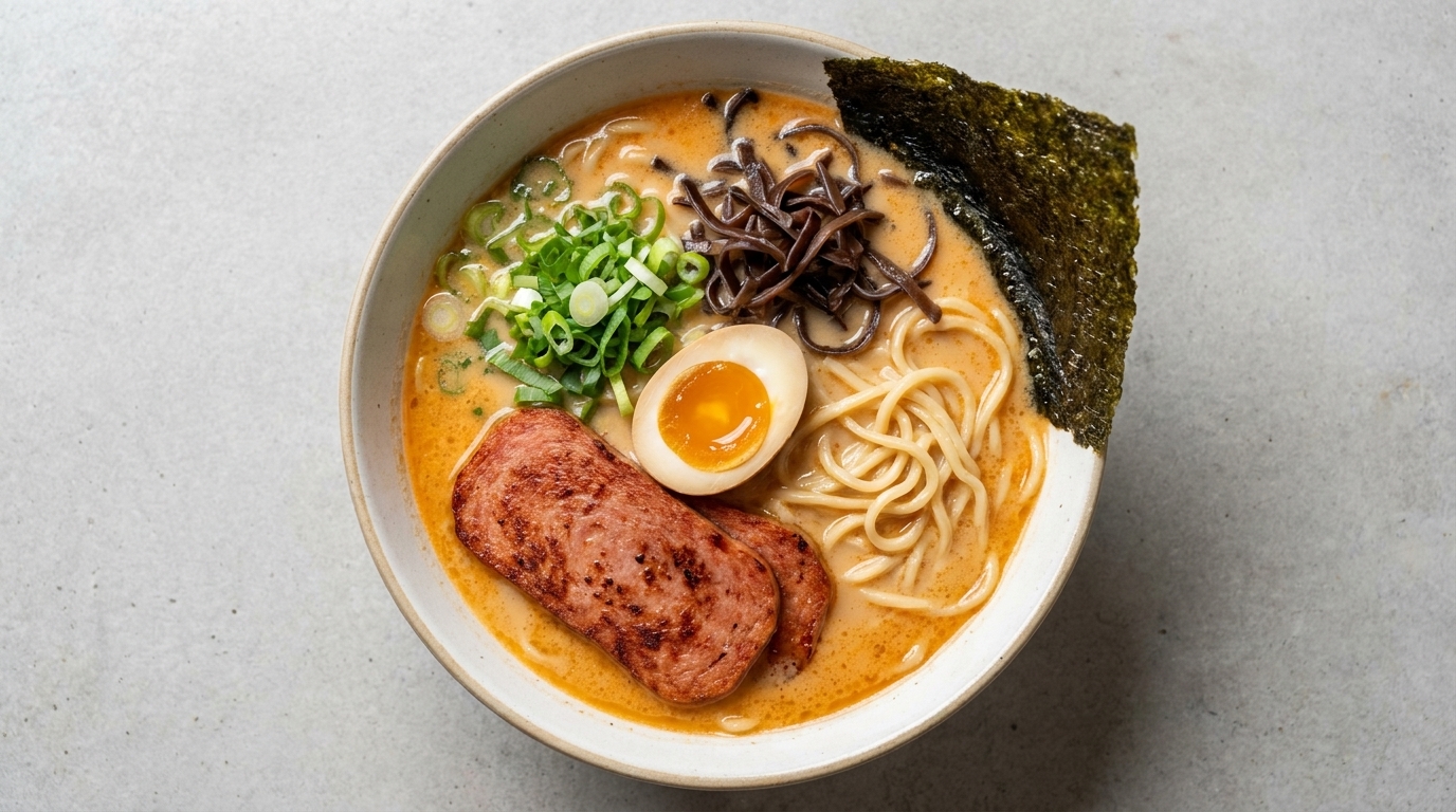 Ramen Tonkotsu in stile Wicked