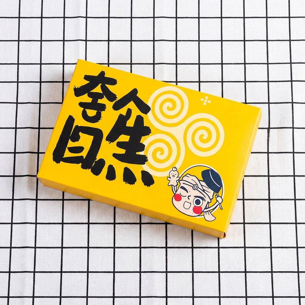 Noodles che cuociono in una pentola di acqua bollente mescolati con le bacchette.
