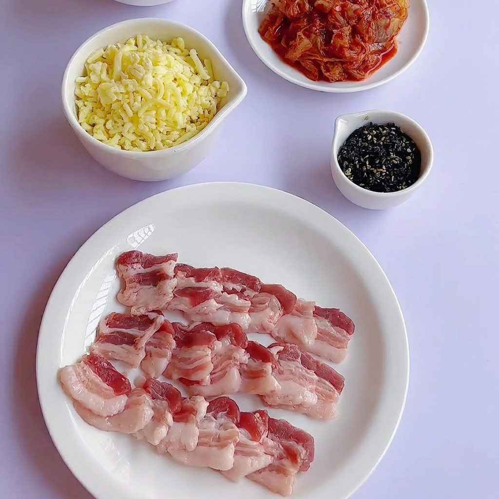 Una piccola ciotola bianca contenente una salsa rosso scuro con un cucchiaio bianco allinterno.
