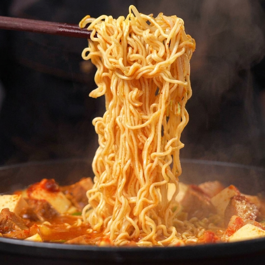 Tocchetti di patate dorate che friggono in padella con un filo dolio.