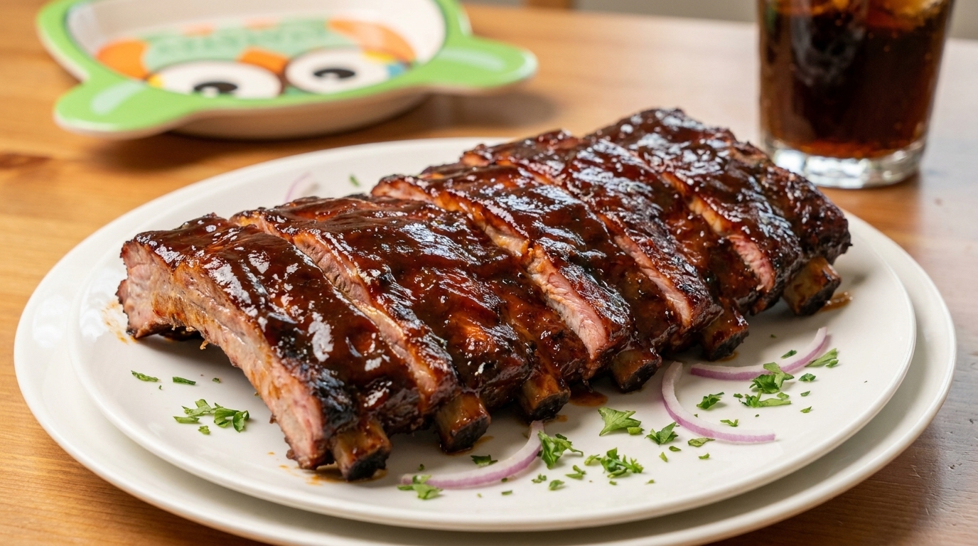 Classiche Costine di Maiale BBQ Americane (Metodo 3-2-1)
