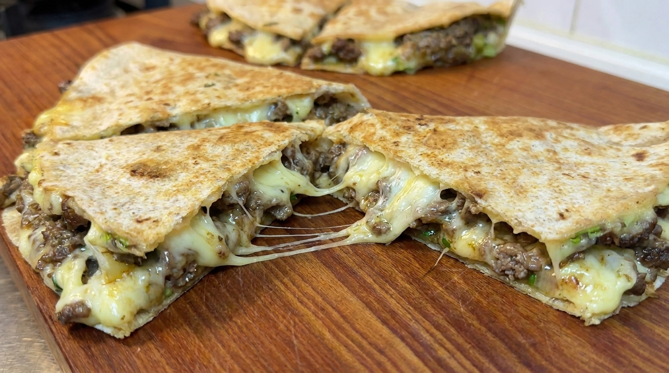Quesadilla di Manzo al Formaggio