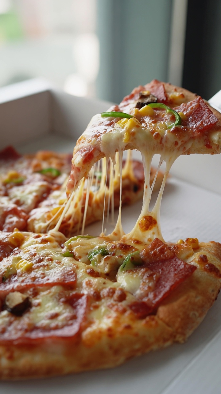 Pizza Classica fatta in casa con Prosciutto e Verdure