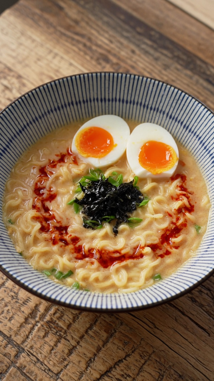 Ramen Creamy Tonkotsu Style Fatto in Casa