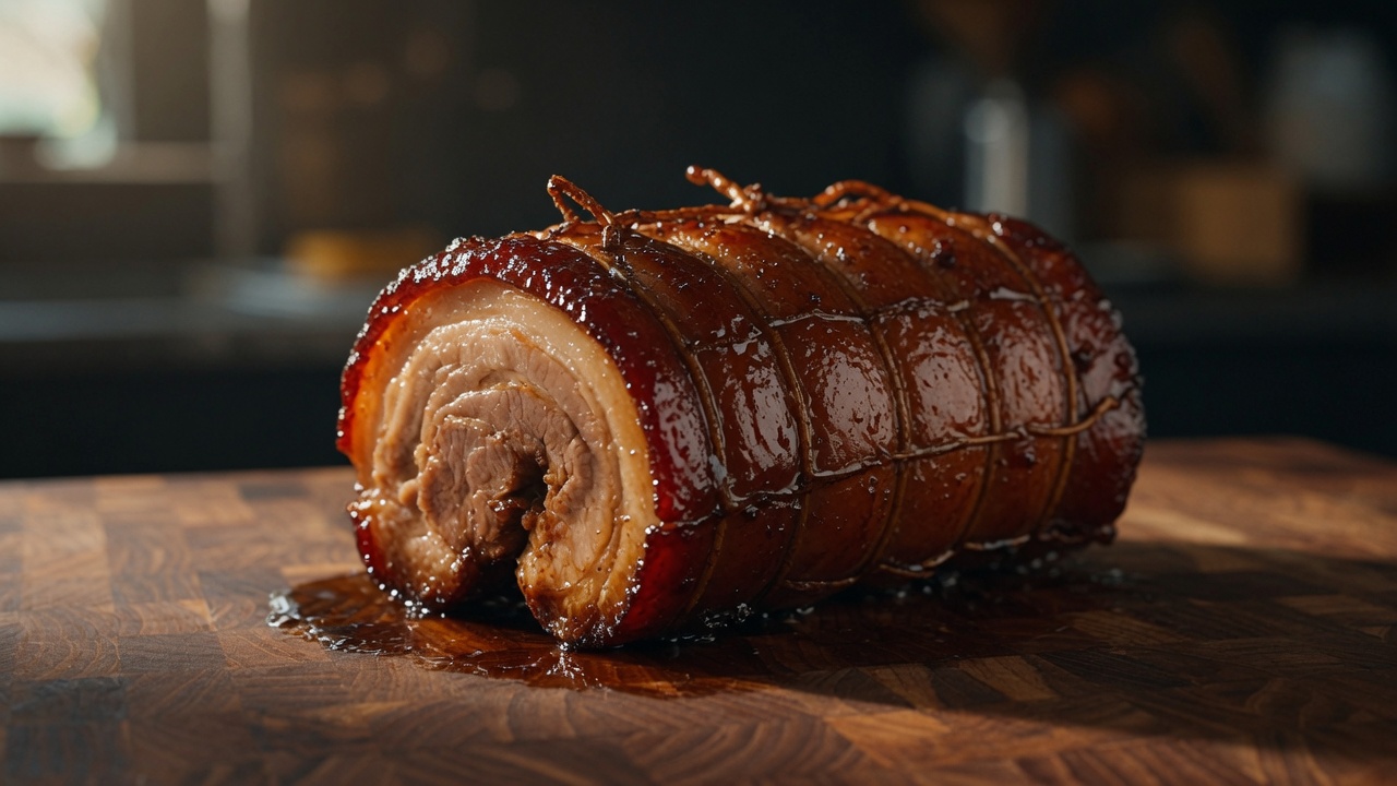 Chashu Giapponese Autentico (Pancetta di Maiale Arrotolata)