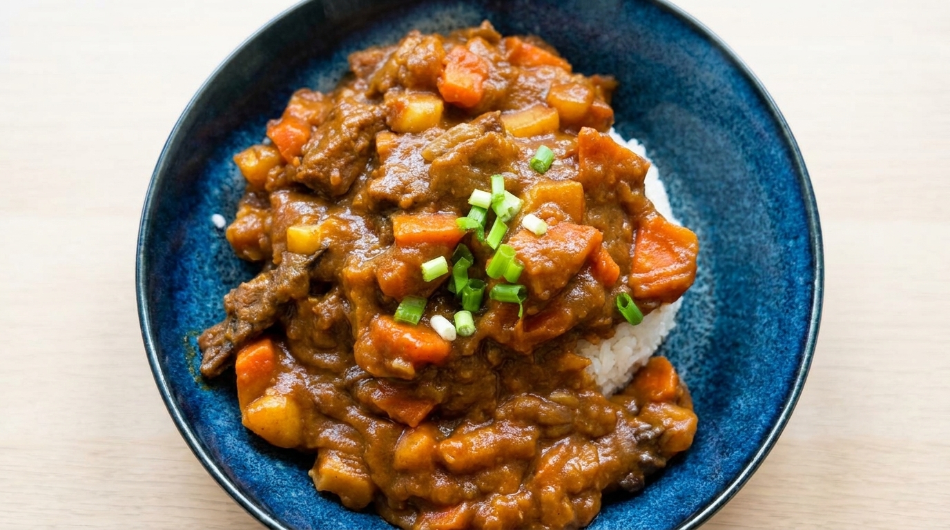 Curry di Manzo Giapponese (Japanese Curry Rice)