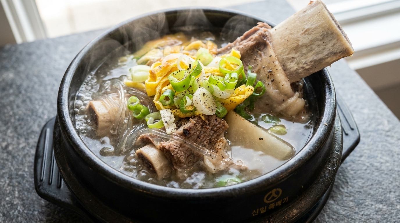 Galbitang Autentica: Zuppa Coreana di Costine di Manzo