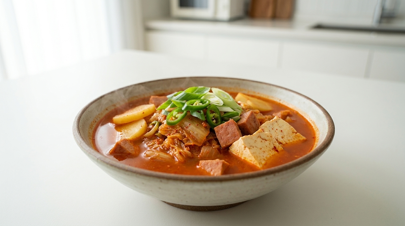 Stufato di Spam e Kimchi saporito
