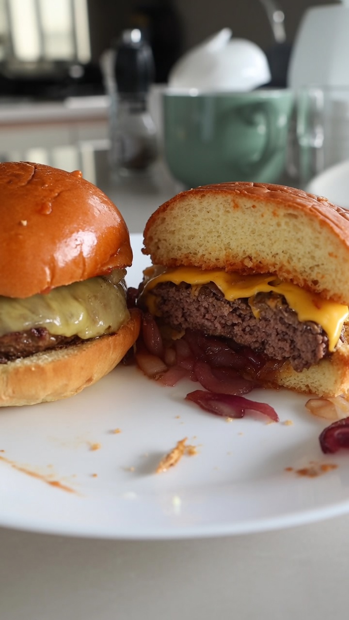 Hamburger Americano Fatto in Casa