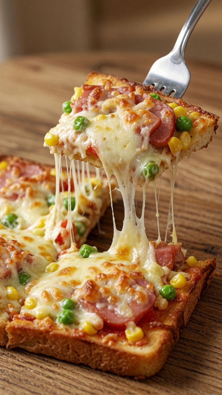 Pizza Toast in Friggitrice ad Aria