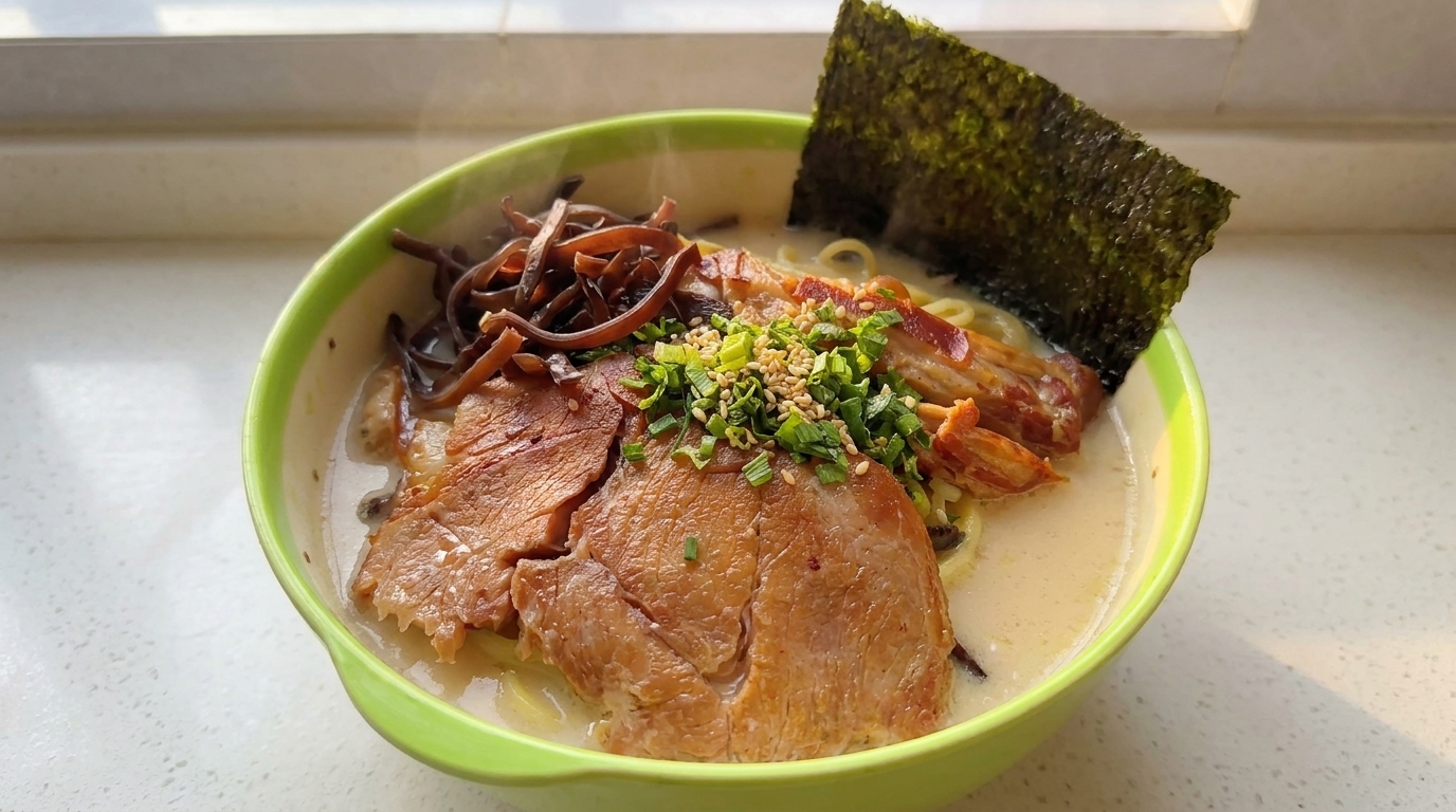 Ramen Tonkotsu Ricco con Maiale Chashu