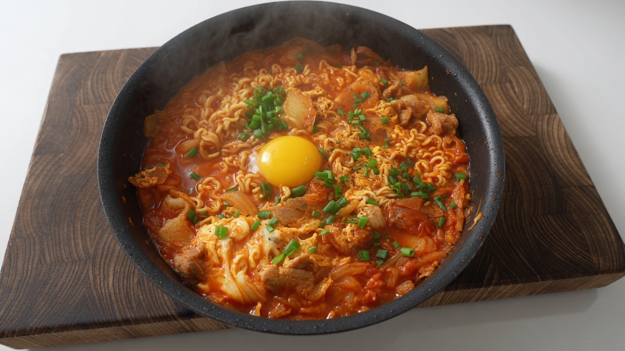 Ramen Piccante con Maiale e Kimchi