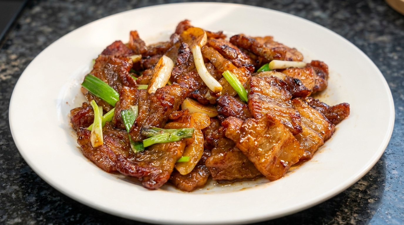 Pancetta di Maiale in Salsa di Soia (Stile Hong Shao Rou)