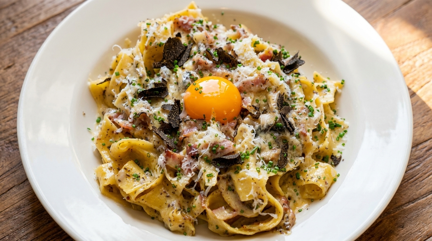 Carbonara al Tartufo Nero