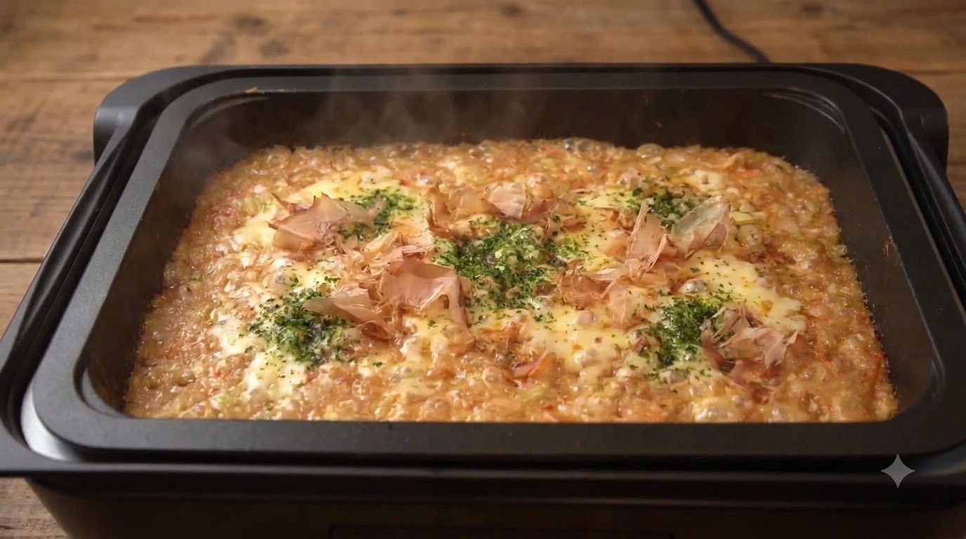 Monjayaki di Mentaiko e Formaggio