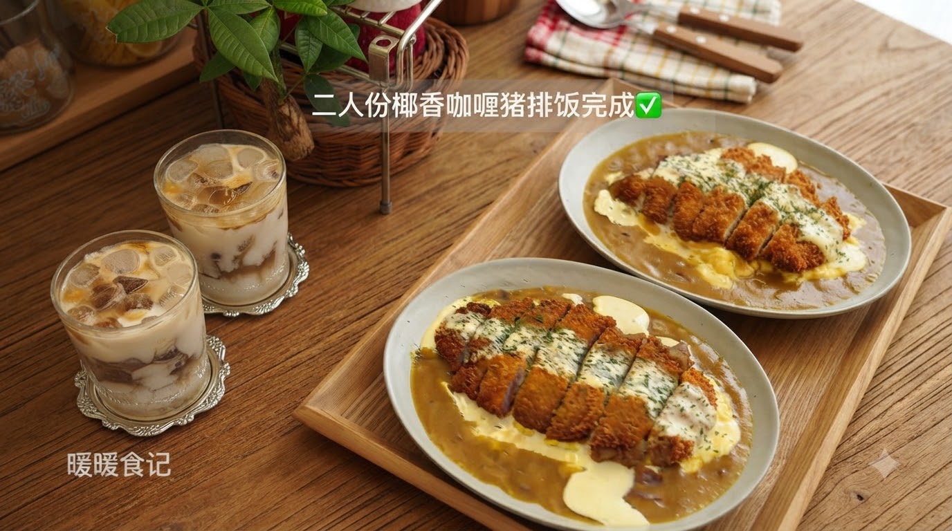 Cotoletta di Maiale al Curry di Cocco con Latte nello Yogurt
