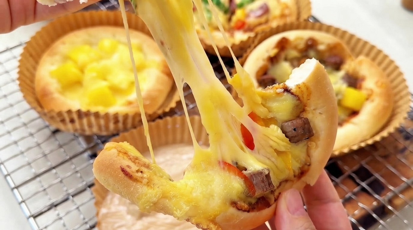 Mini Pizze Fatte in Casa Sode da Congelare